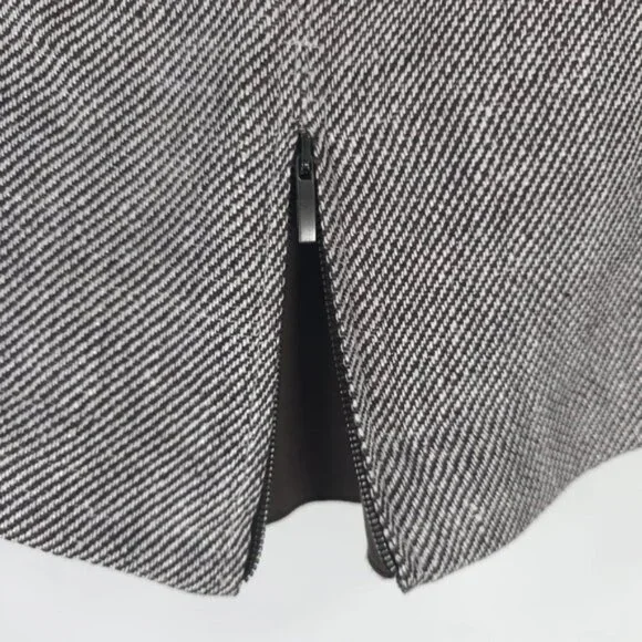 NWT MaxMara CALERNO ITALY‎ 🇮🇹 Made LINEN SILK Pencil Skirt Back Slit Size 6